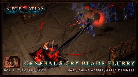 poe blade flurry build|poe general cry blade flurry.